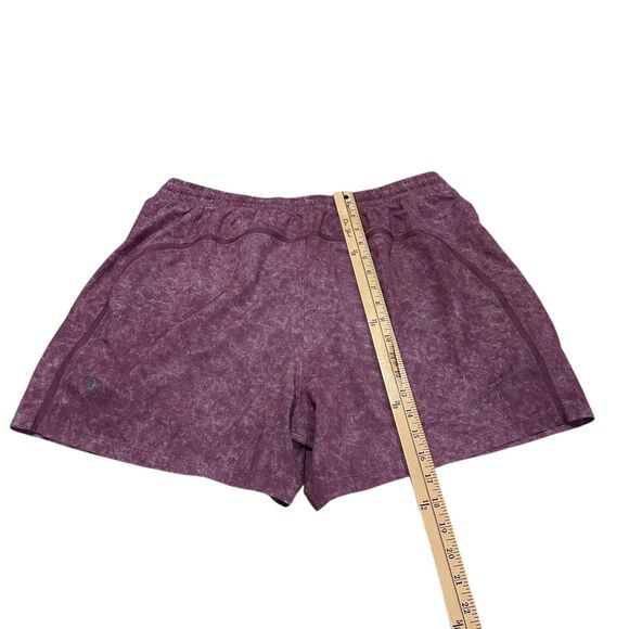Lululemon Pace Breaker Linerless Short 5" Plum Men's Size XXL - Picture 7 of 9